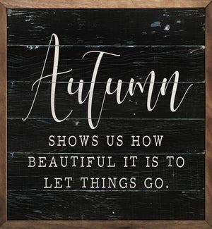 Autumn Show Us Black